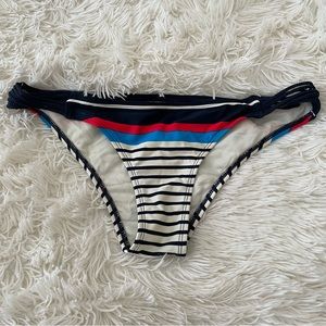 Body Glove • Striped Marine Bikini Bottom• Size M